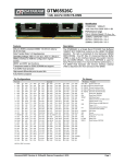 Dataram DTM65526C memory module