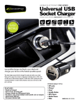 Bracketron UGC-220-BL mobile device charger
