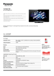 Panasonic TX-P46GT30 plasma panel