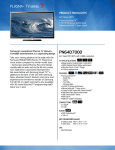 Samsung PN64D7000/BDD5500/BG plasma panel