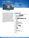 Samsung PN59D7000/BDD5500/BG plasma panel