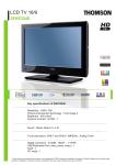 Thomson 26HS3246 LCD TV