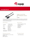 Equip 133405 USB cable