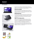 Sony VAIO VPCYB35KX