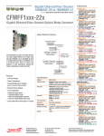 Transition Networks CFMFF1314-220 network media converter
