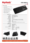 KeySonic KSK-8000 U