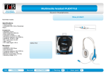 T'nB CSM40BL headset