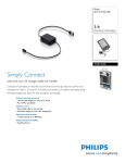 Philips Sync & charge cable SWR1223K