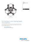 Philips PowerTouch Shaving head retaining frame CRP144/01