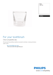 Philips DiamondClean Glass cup CRP242