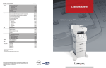 Lexmark X644e