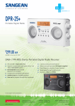 Sangean DPR-25+ radio receiver
