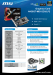 MSI V230-204R NVIDIA GeForce GT 430 1GB graphics card