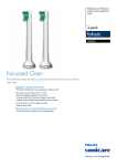 Philips Sonicare ProResults Compact sonic toothbrush heads HX6022