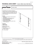 Peerless MIS536 mounting kit