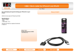 T'nB CIIPH01BK mobile phone cable
