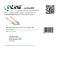 InLine 88535A fiber optic cable