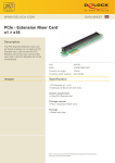 DeLOCK Riser PCIe x1 - PCIe x16