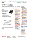 Transition Networks SFMFF1324-220 network media converter