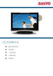 Sanyo CE19LD08DV-B 19" HD-Ready Black LCD TV