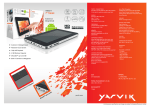 Yarvik TAB211 4GB Black, Silver tablet