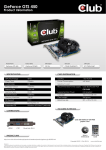 CLUB3D CGNX-TS45024ZCI NVIDIA GeForce GTS 450 1GB graphics card