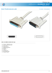 ASSMANN Electronic AK 166 3M printer cable