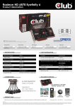 CLUB3D CGAX-68748M6 AMD Radeon HD6870 2GB graphics card