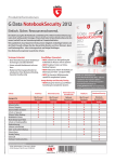 G DATA NotebookSecurity 2012, FR