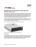 IBM 3628N3X tape drive