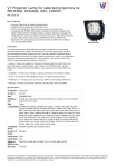 V7 Projector Lamp for selected projectors by PROXIMA, DUKANE, EIKI, CHRISTI