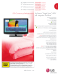 LG 42LD340H 42" Full HD Black LCD TV