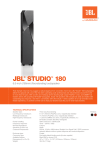 JBL STUDIO™ SERIES 180BK