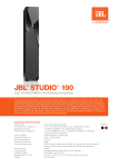 JBL STUDIO™ SERIES 190BK