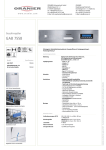 Oranier GAB 7558 dishwasher