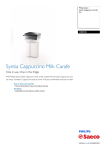 Saeco Saeco Syntia Cappuccino Carafe Kit HD8145/03