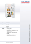 Severin KS9822 refrigerator