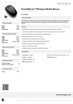 Kensington PocketMouse&trade;Wireless Mobile Mouse