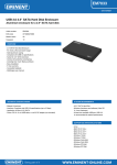 Eminent EM7033 USB powered storage enclosure