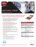 AMD 100-505691 AMD FirePro V7800P 2GB graphics card