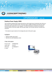 Conceptronic CPWRDSK300
