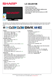 Sharp LC-32LE510E LCD TV