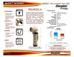 Energizer MILMOS11L flashlight