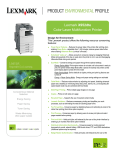 Lexmark X952DTE