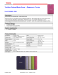 Toshiba PA3966U-1EAR notebook accessory