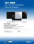 Panasonic SC-HC35 docking speaker