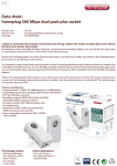 Sitecom Homeplug 500 Mbps plus socket dual pack