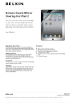 Belkin Screen Guard Mirror Overlay
