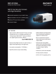 Sony SSCG103A surveillance camera