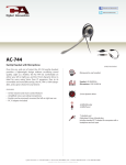 Cyber Acoustics AC-744 headset